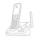 Vendo ATandT ATT Teléfono inalám con 3 Auriculares Dect 6.0