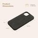 DONBOLSO Funda de piel compatible con iPhone 14 Pro