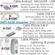 CABLES d DATOS y CARGADOR Android y iPhone Y OTRAS OFERTAS