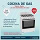 Se vende cocina de gas licuado 6 quemadores parrilla de slsm