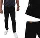 Pantalón negro mezclilla elastizado 